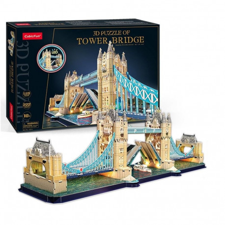 Puzzle 3d - tower bridge led