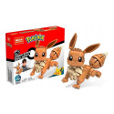 Klocki duży eevee pokemon do zbudowania