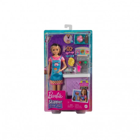 Barbie Skipper esimene töö suupistebaar nukk