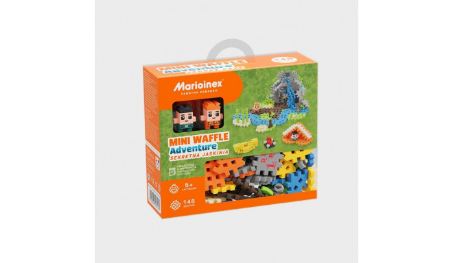 Klocki waffle mini - sekretna jaskinia