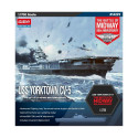 Model plastikowy yorktown cv-5 battle of midaway 1/700