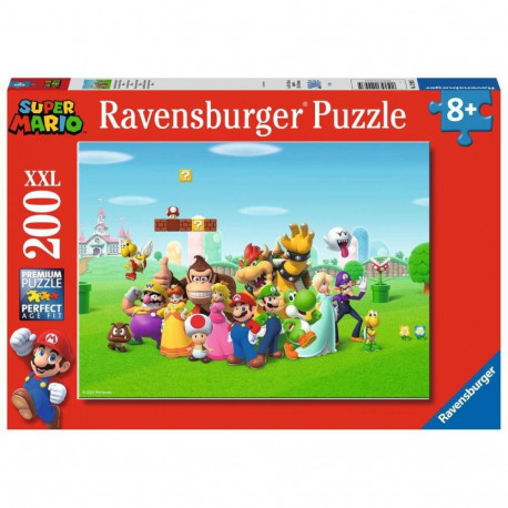 Puzzle 200 elementów xxl super mario