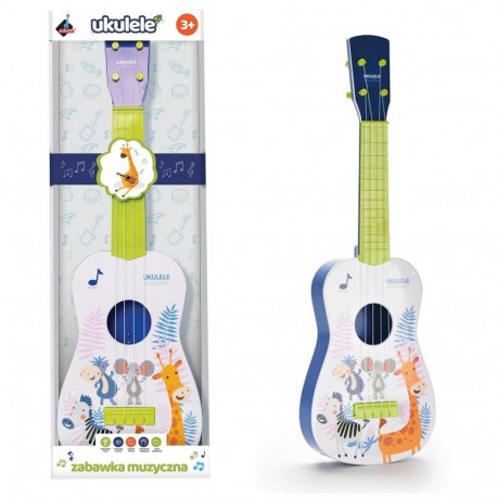Gitara ukulele zielona