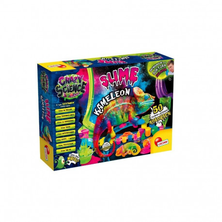 Zestaw naukowy crazy science slime kameleon
