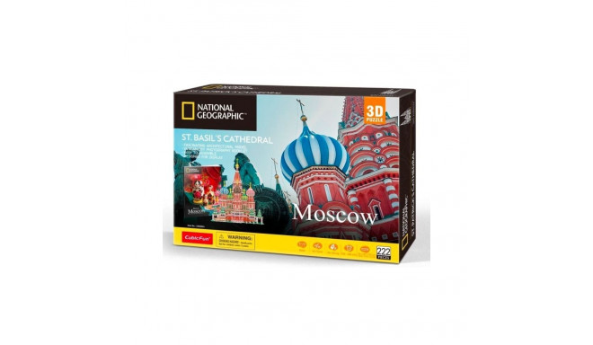 Puzzle 3d national geographic sobór Św. bazyla 222 elementów