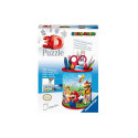 Puzzle 54 elementy 3d przybornik, super mario
