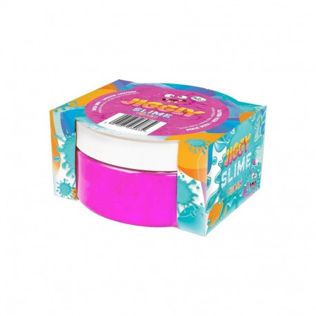 Slime jiggly roosa pärlmutter 200g