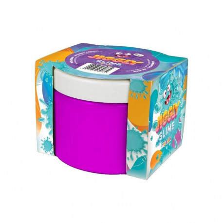 Slime jiggly lilla pärlmutter 500g