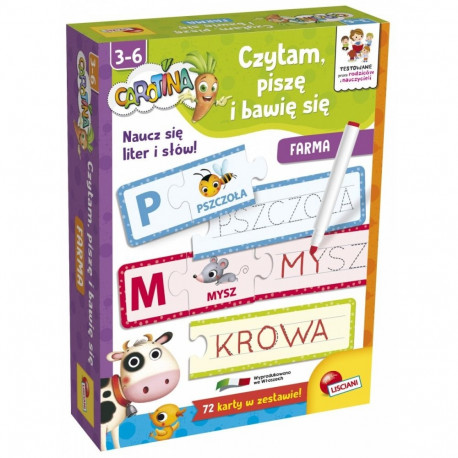 Gra carotina bawię się, czytam i pisze - farma