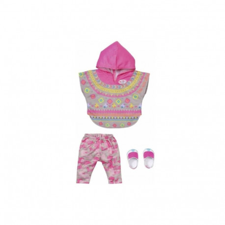 Baby born deluxe trendikas pončo