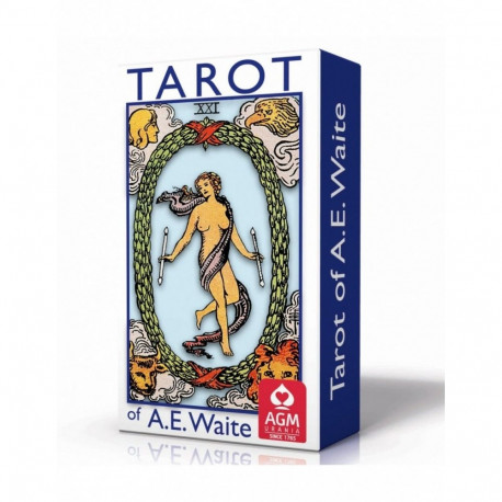 Karty tarot a e waite tasku tarot sinine