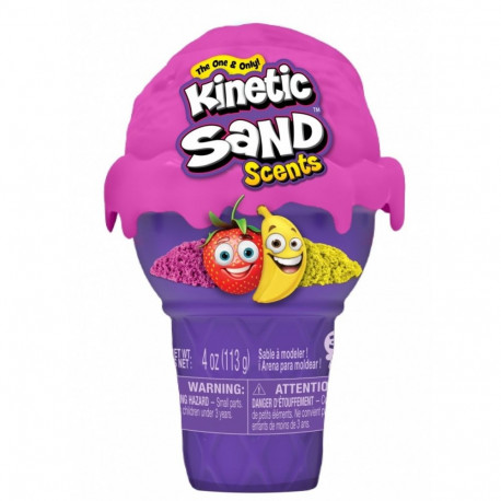 Piasek kinetic sand pojemnik na lody