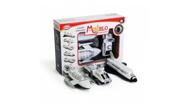 Malblo magnetyczne pojazdy kosmiczne