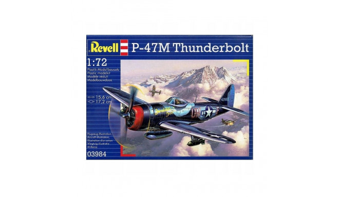 Model plastikust P-47 Thunderbolt