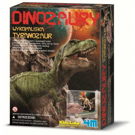 Zestaw naukowy wykopaliska - t-rex