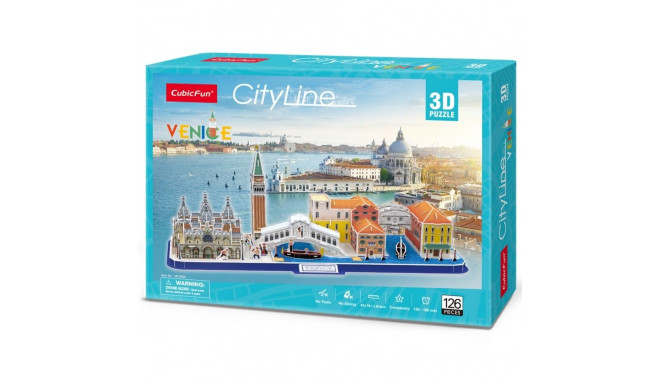 3D pusle city line Veneetsia