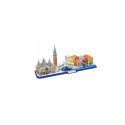 Puzzle 3d city line wenecja