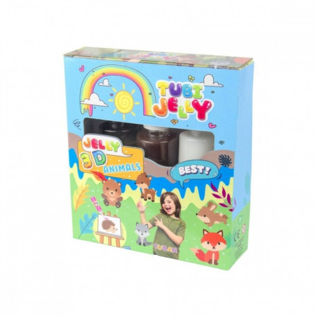 Zestaw tubi jelly 3 kolory - zwierzÄtka