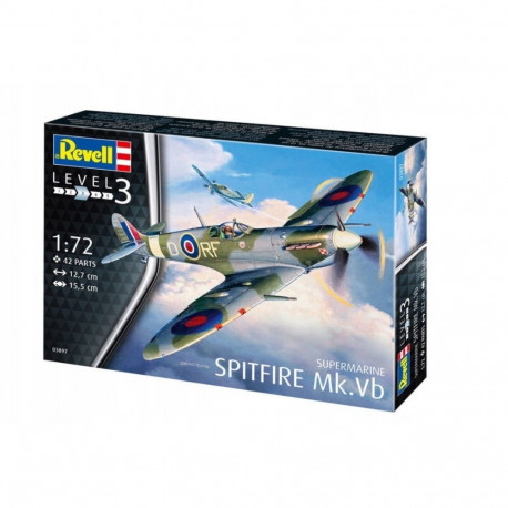 Model plastikowy spitfire mk.vb