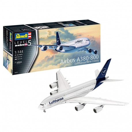 Model plastikowy airbus a380-800 lufthansa new livery