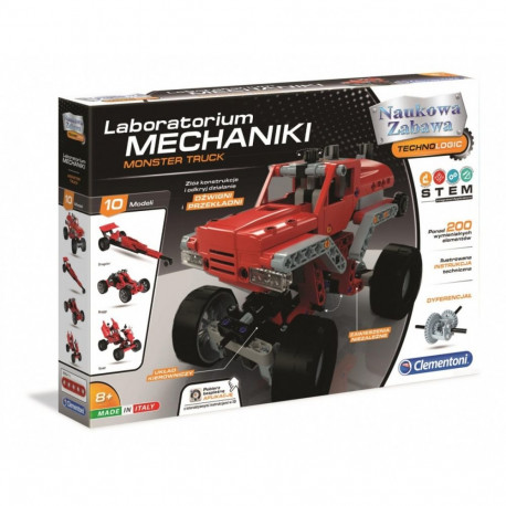 Zestaw konstrukcyjny laboratorium mechaniki monster truck