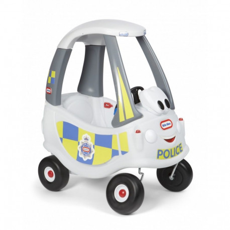 Jeździk cozy coupe policja biała