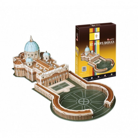 Puzzle 3d bazylika Św.piotra 56 elementów