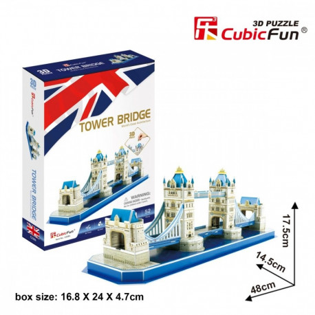 3D pusle Tower Bridge 52 elementi