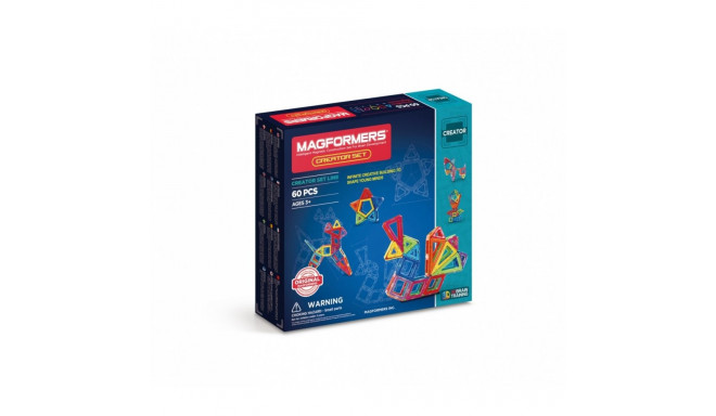 Klocki magnetyczne creator 60 elementów