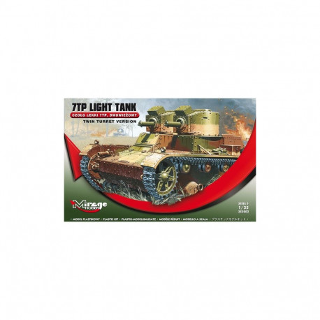 7tp kerge kahe torniga tank