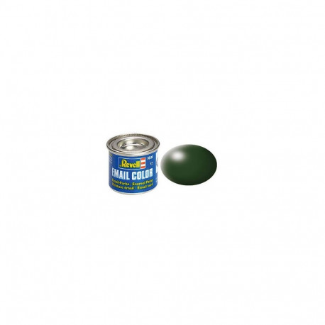 Farba email color 363 ciemnozielony półmat