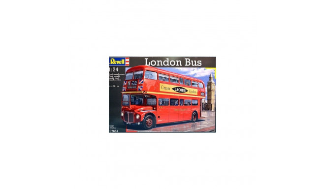 Plastikust mudel london bus