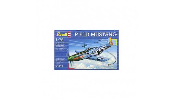 Model plastikust P-51D Mustang