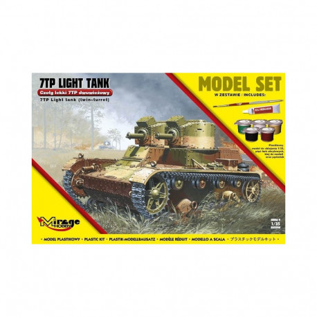 Czołg lekki 7tp dwuwieżowy set