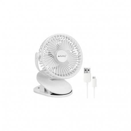 Wentylator bezprzewodowy biały Ruhhy 25566