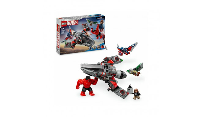 LEGO 76292 superkangelased Kapten Ameerika vs Punane Hulk - lahing