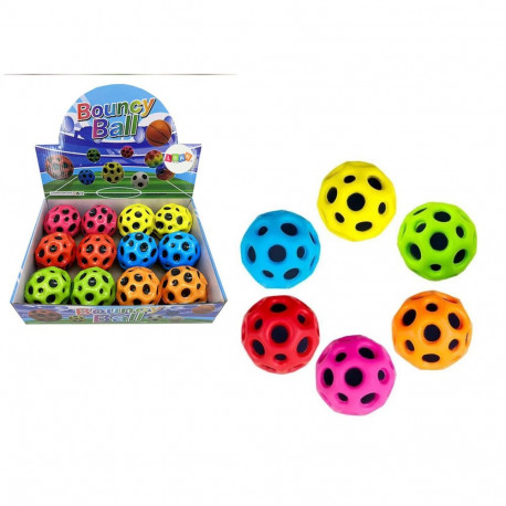 helendav põrkepall süvenditega 6cm