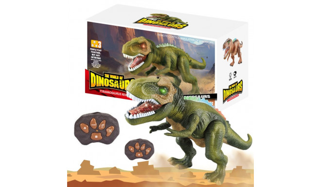 T-Rex kaugjuhitav RC dinosaurus tulede ja heliga