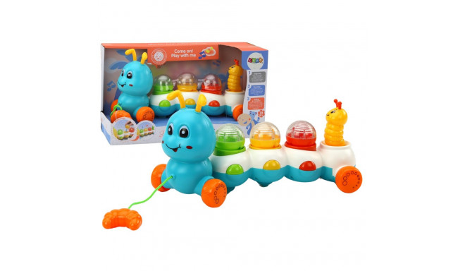 Gąsienica Do Ciągnięcia Kolorowa Światła Dźwięki