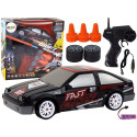 Sportauto kaugjuhitav R/C 1:24 must vahetatavad rattad