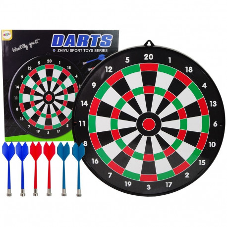 Tarcza Dart z Rzutkami Magnetycznymi 6 Sztuk