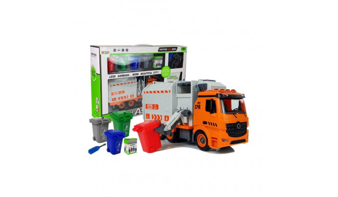 Zestaw DIY Śmieciarka Sorter Segregowanie Odpadów Gra Śrubokręt Dźwięk Efekty Świetlne