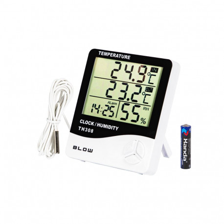 50-352# termo-hügromeeter Blow TH308 ilmaparameetrite jaam