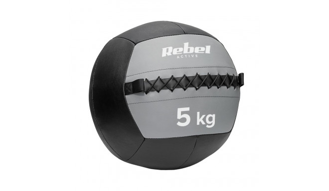Piłka lekarska do ćwiczeń 5 kg REBEL ACTIVE