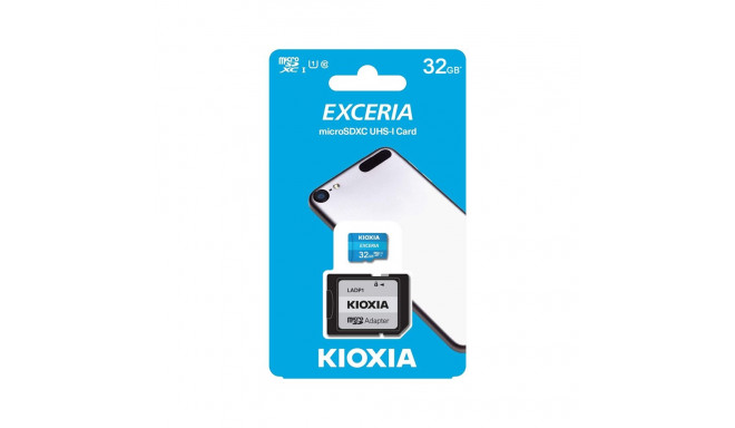Karta pamięci microSD 32 GB UHS-I U1 Kioxia z adapterem