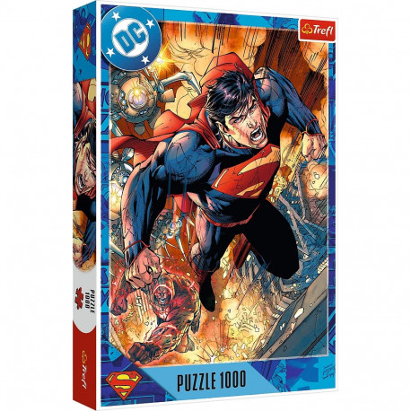 Puzzle - 1000 - Superman tegevuses - Trefl 10936