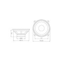 0895# blow wk525 4ohm autosubwoofer