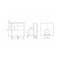51-630# Analoogne voltmeeter ruudukujuline mini 30V