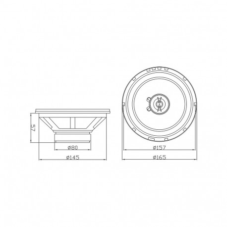 30-603# kõlar blow s-165 4ohm