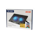 66-364# Podstawka chłodząca laptop 2 fan samba blue